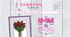 Desktop Screenshot of flowersbysue.com